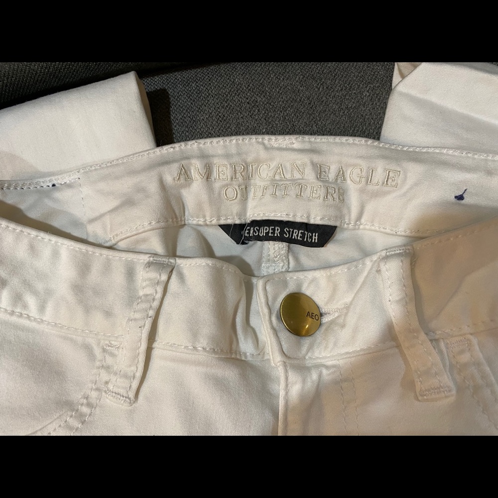 American eagle white jeans - Picture 3 of 8
